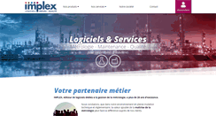Desktop Screenshot of implex.fr